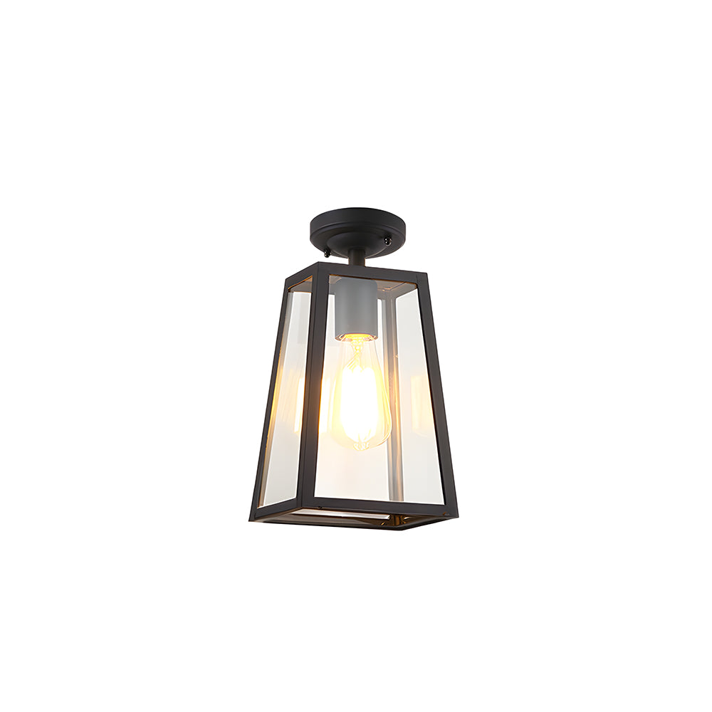 Farol de techo exterior Igena – farol trapecio 17 cm de techo