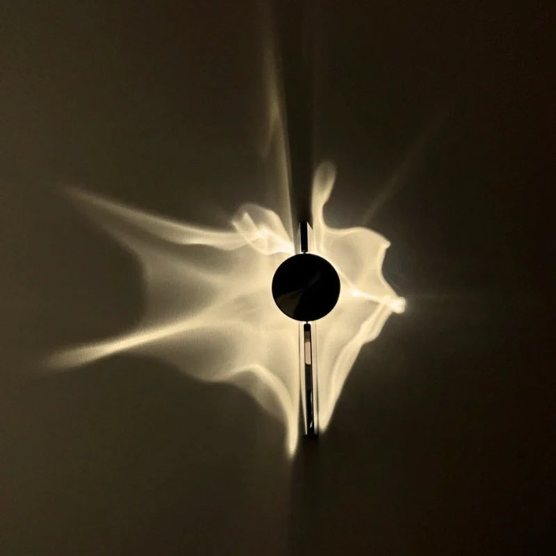 Aplique de pared LED de ondas Olaya en un salón moderno – imagen 5
