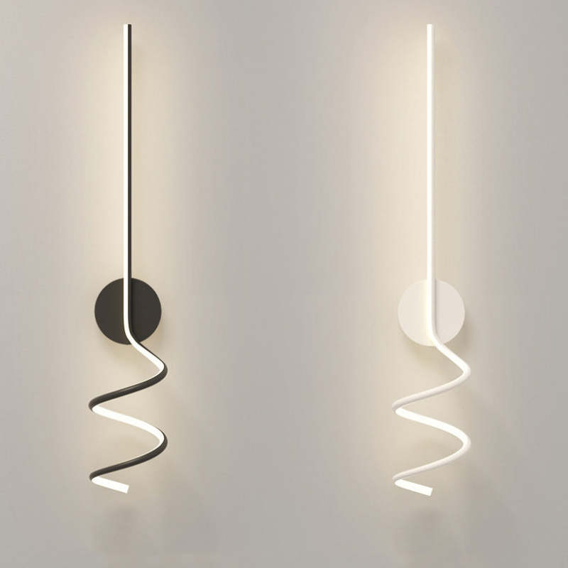 Vortix: Aplique de Pared Moderno LED con Diseño Espiral Astroclaro