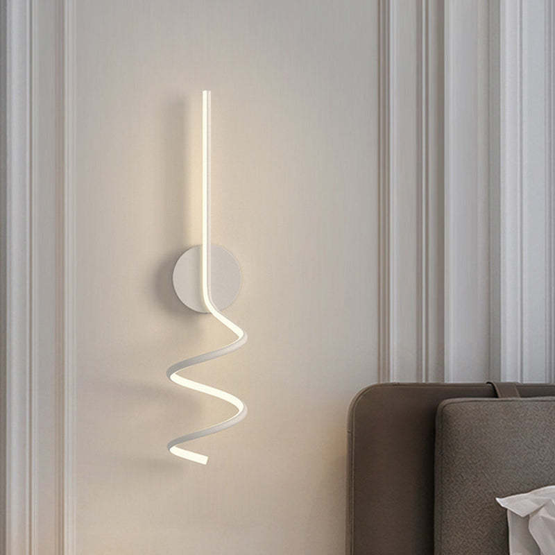 Vortix: Aplique de Pared Moderno LED con Diseño Espiral Astroclaro