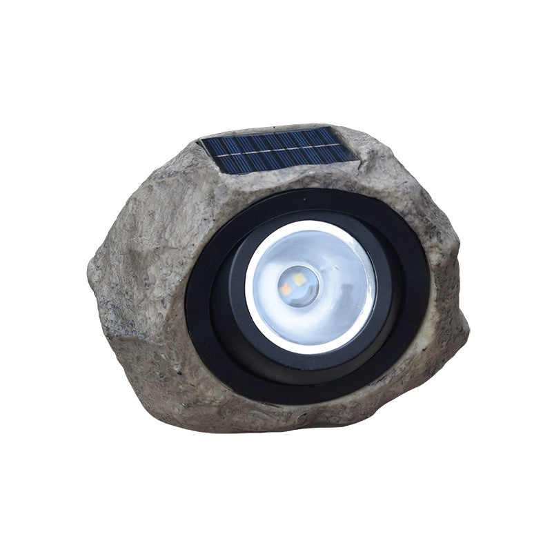PiedraLuz Solar – Lámpara Exterior LED de Energía Solar