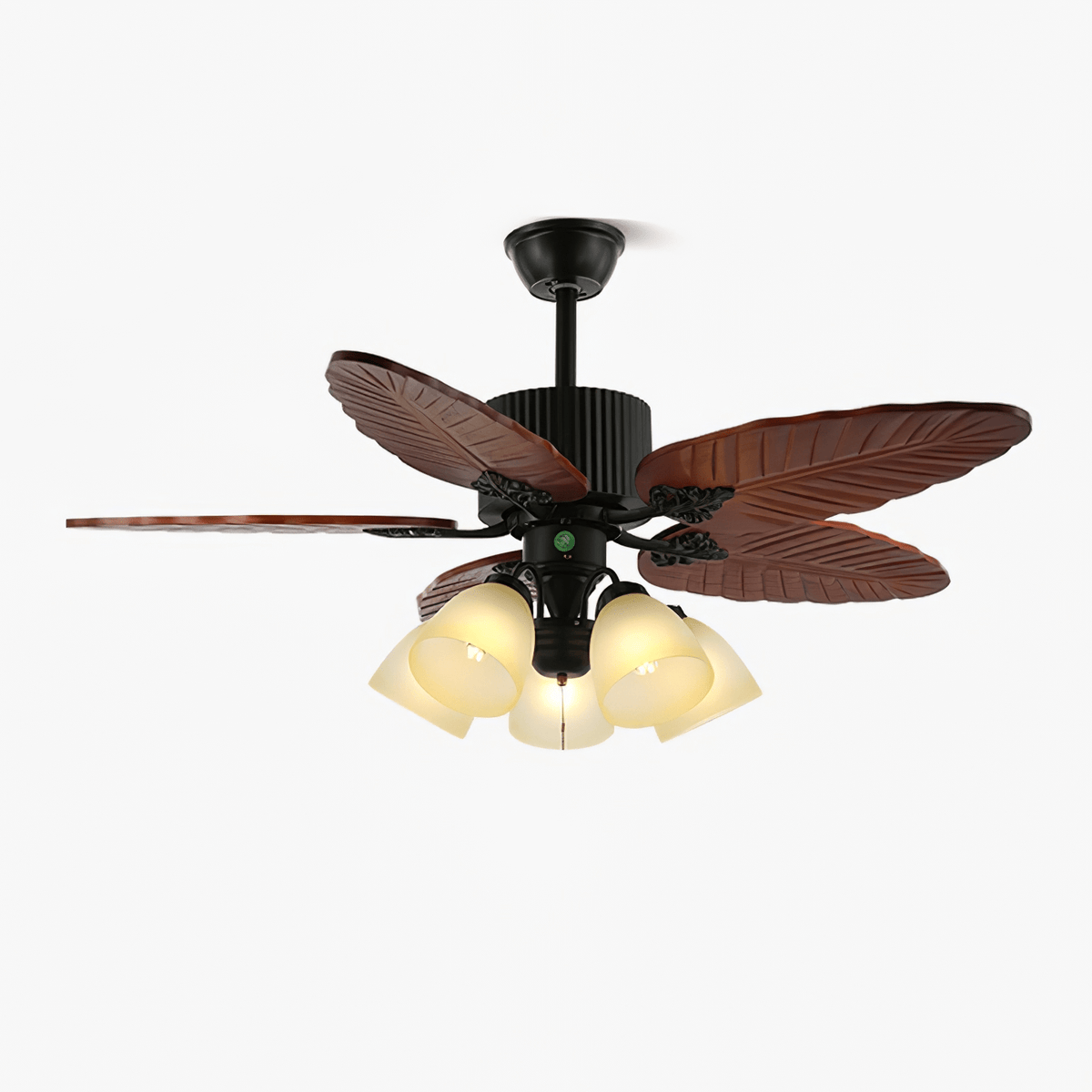 Ventilador de techo con luz Palmeral – vista principal