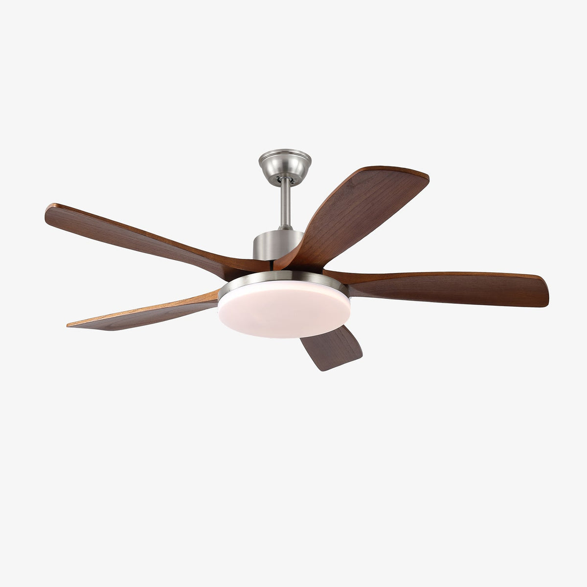 Ventilador de techo con luz Celena en un salón contemporáneo – imagen 10
