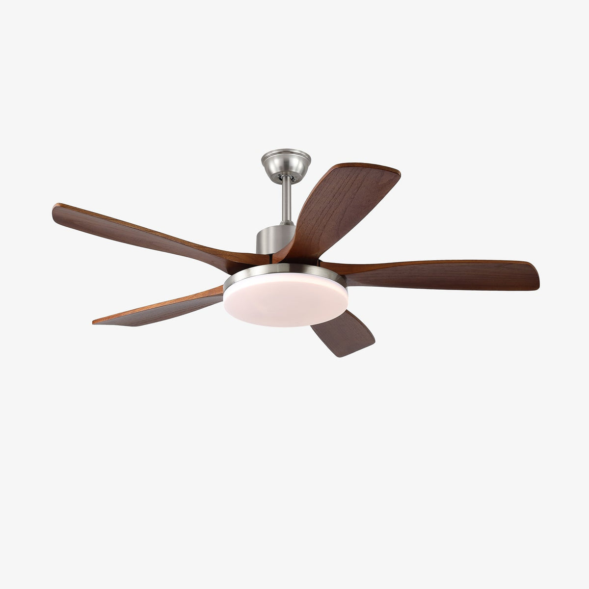 Ventilador de techo con luz Celena en un salón contemporáneo – imagen 12
