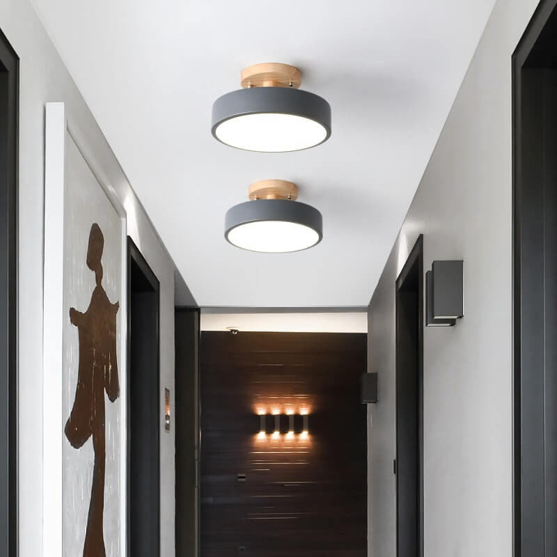 BrillaEscandi - Plafón LED de Estilo Escandinavo