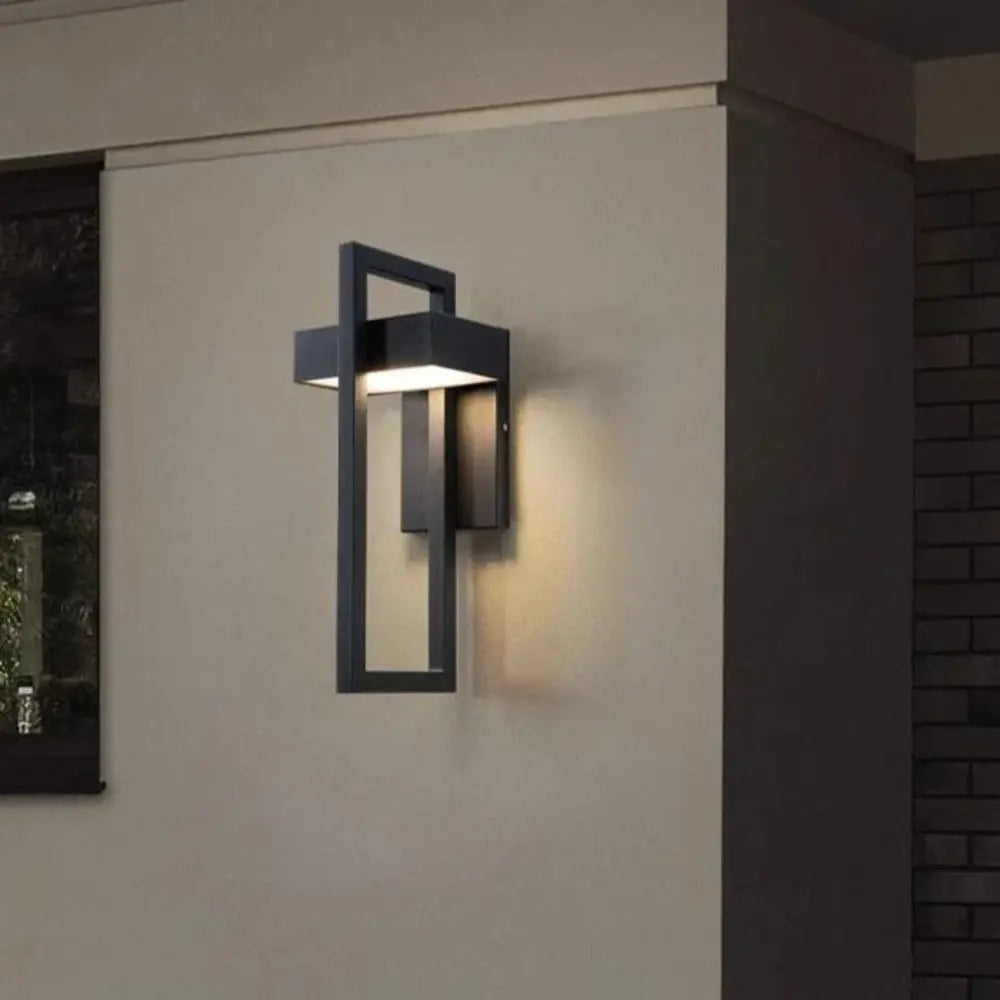 Exterluz – Lámpara de Pared Exterior Moderna con LED Eficiente en Energía