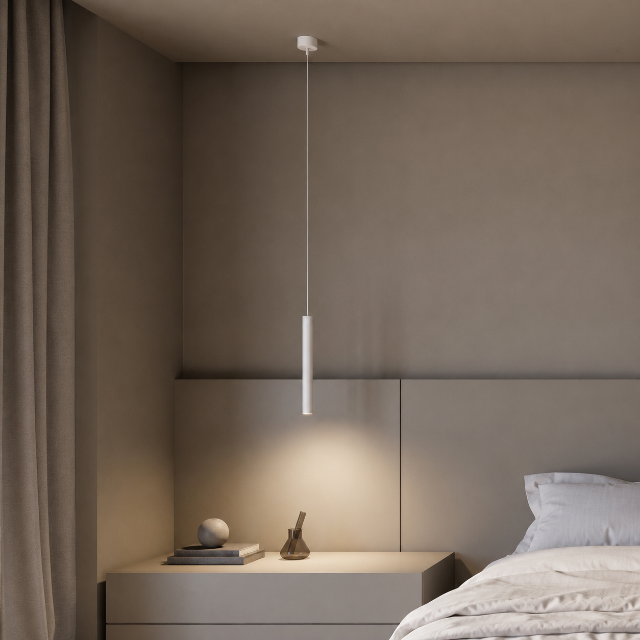 LuzNeblina – Lámpara Colgante Minimalista y Elegante