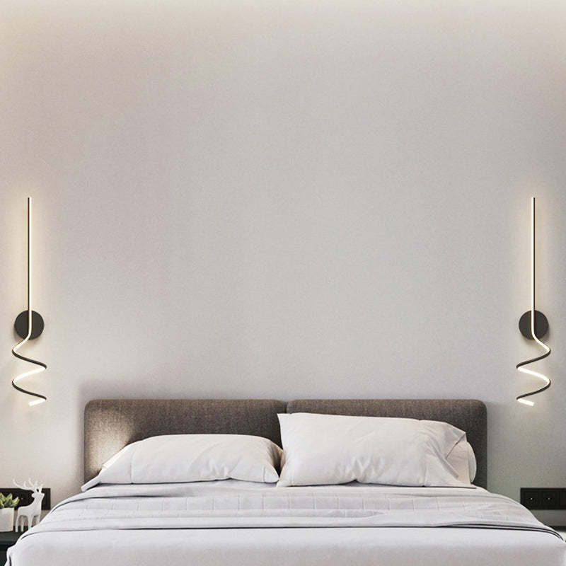 Vortix: Aplique de Pared Moderno LED con Diseño Espiral Astroclaro
