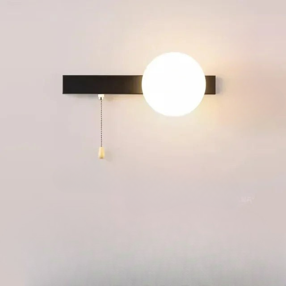 Glezia - Lámpara de Pared Nórdica con Diseño Minimalista y Luz Cálida - Ideal para Salones y Pasillos