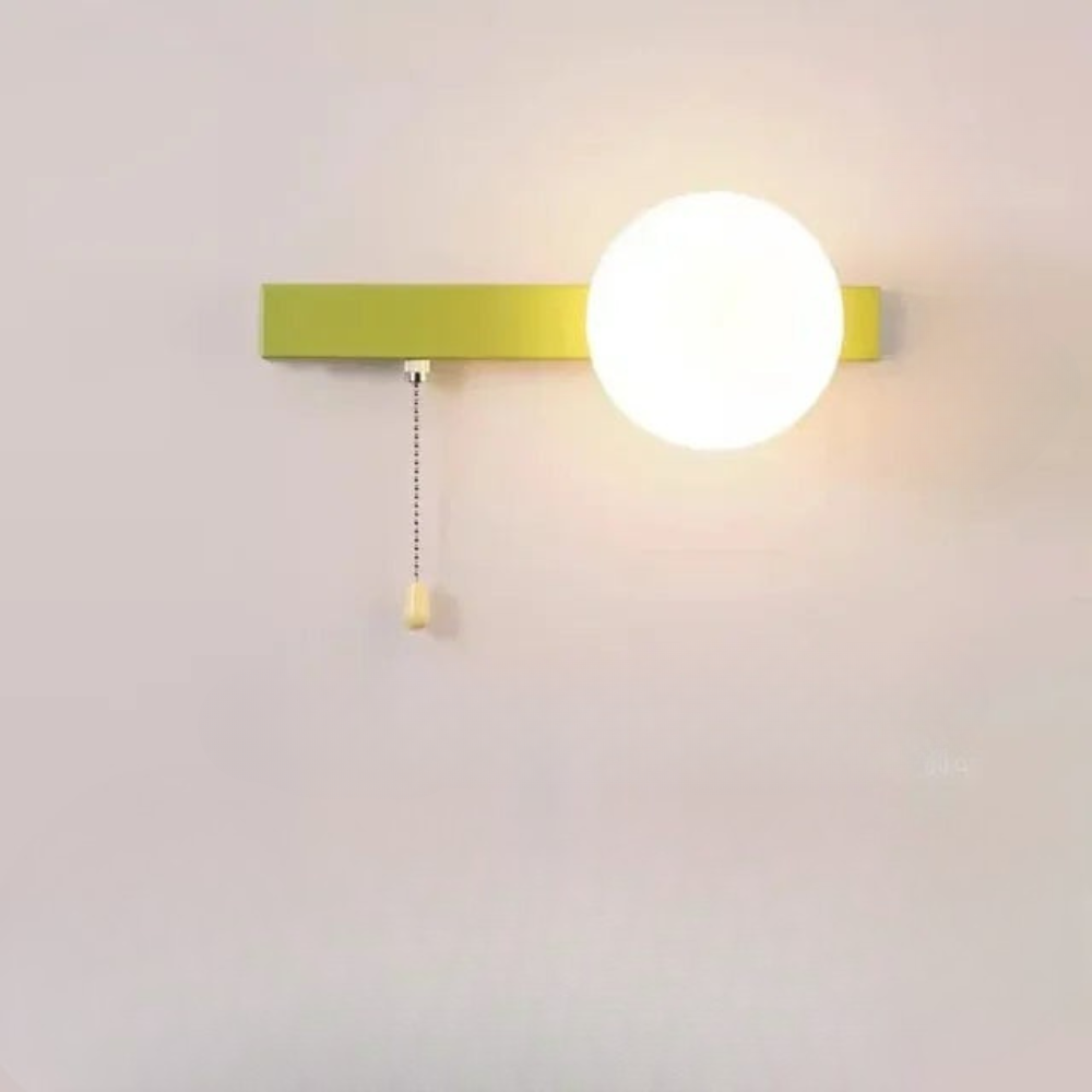 Glezia - Lámpara de Pared Nórdica con Diseño Minimalista y Luz Cálida - Ideal para Salones y Pasillos