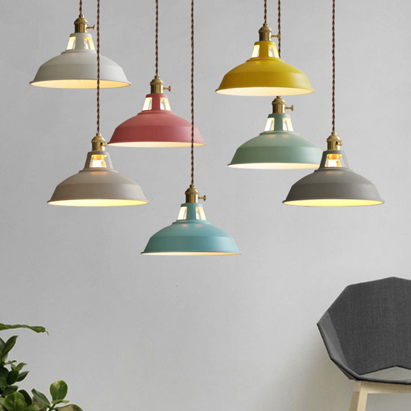 LuzRetroca - Lámpara Colgante Vintage de Estilo Industrial