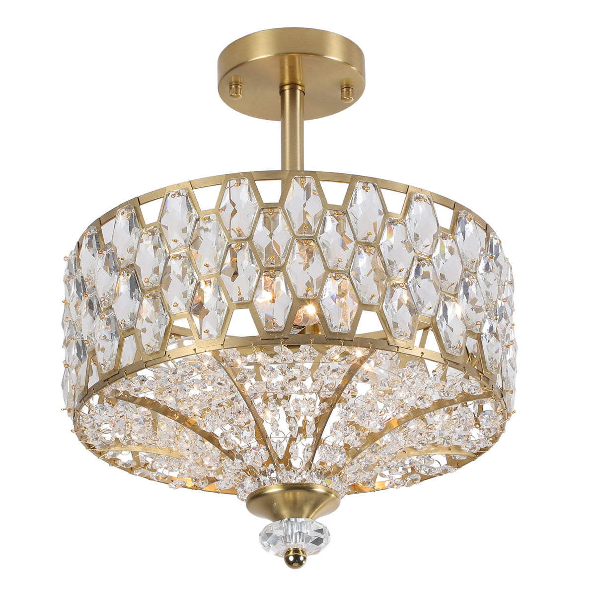 Lámpara de techo de cristal Brillara – vista principal
