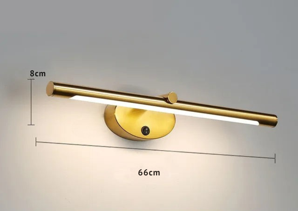 Fluron - Lámpara de Pared LED Moderna UltraLuxe, Diseño Elegante y Eficiencia Energética para Salas - Pasillos y Dormitorios