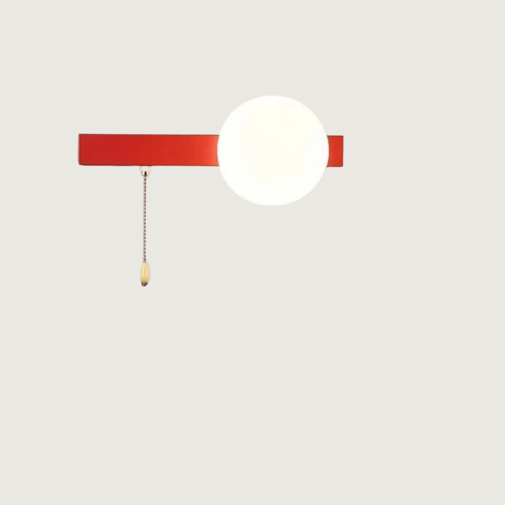 Glezia - Lámpara de Pared Nórdica con Diseño Minimalista y Luz Cálida - Ideal para Salones y Pasillos