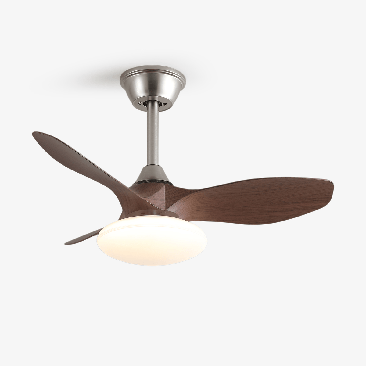 Ventilador de techo con luz Curvela – vista principal