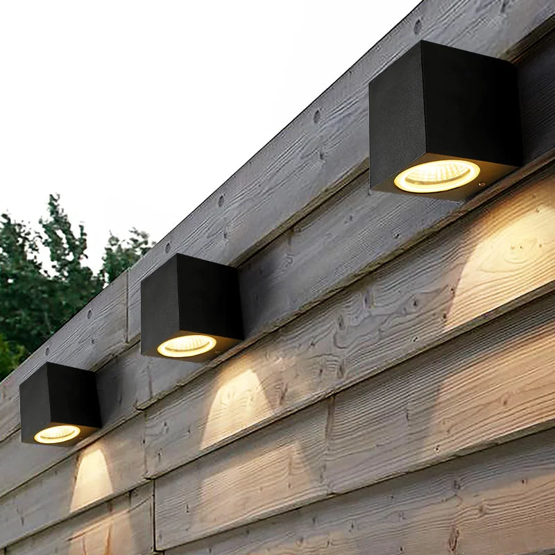 LuzAltura - Lámpara de Pared LED Exterior Moderna