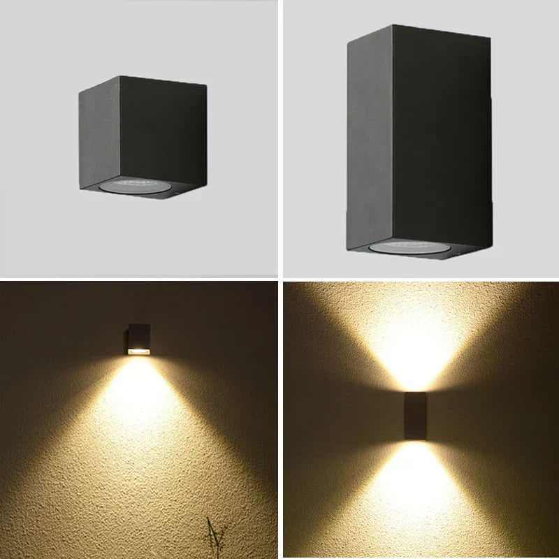 LuzAltura - Lámpara de Pared LED Exterior Moderna