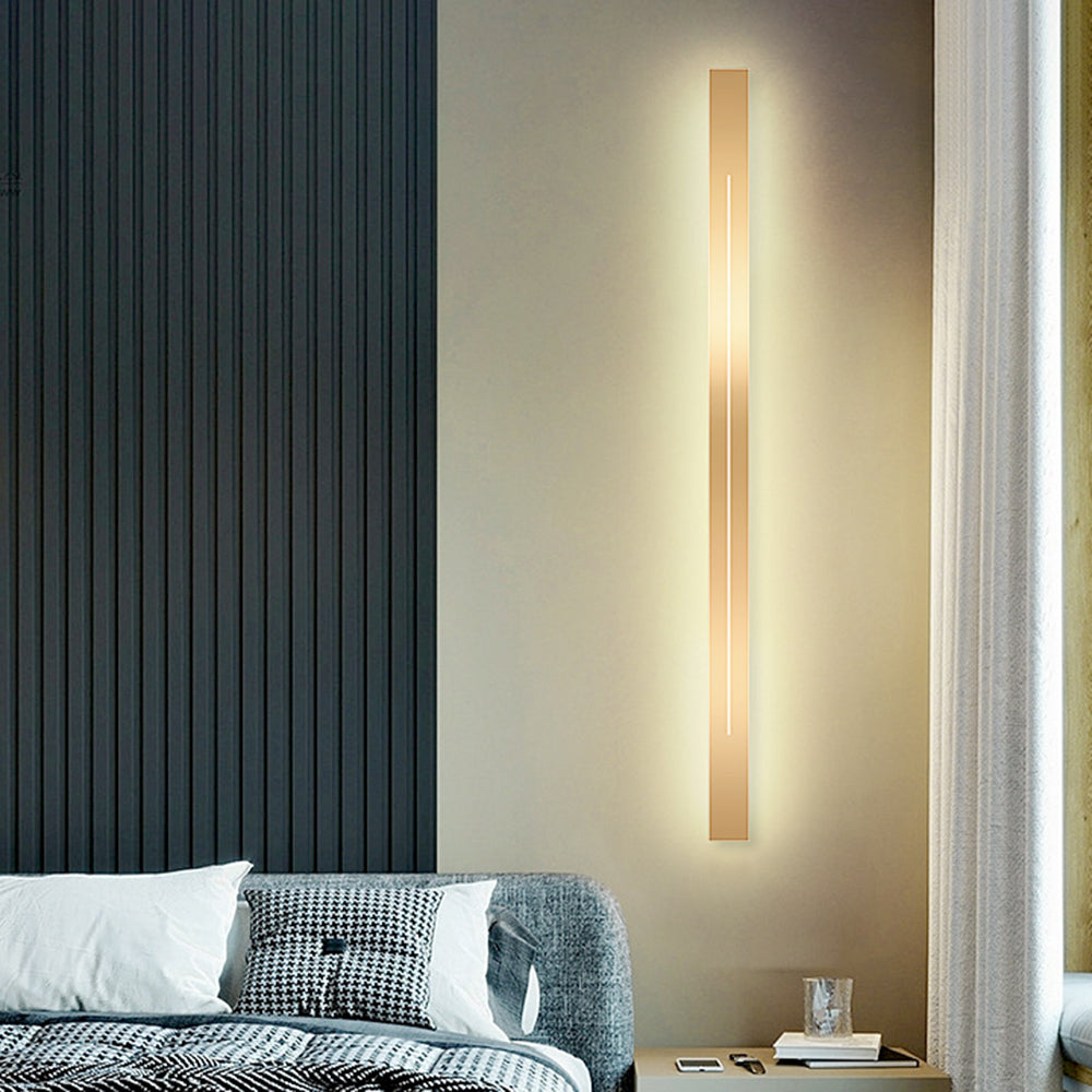 Horizon: Aplique LED Interior Moderno de Metal
