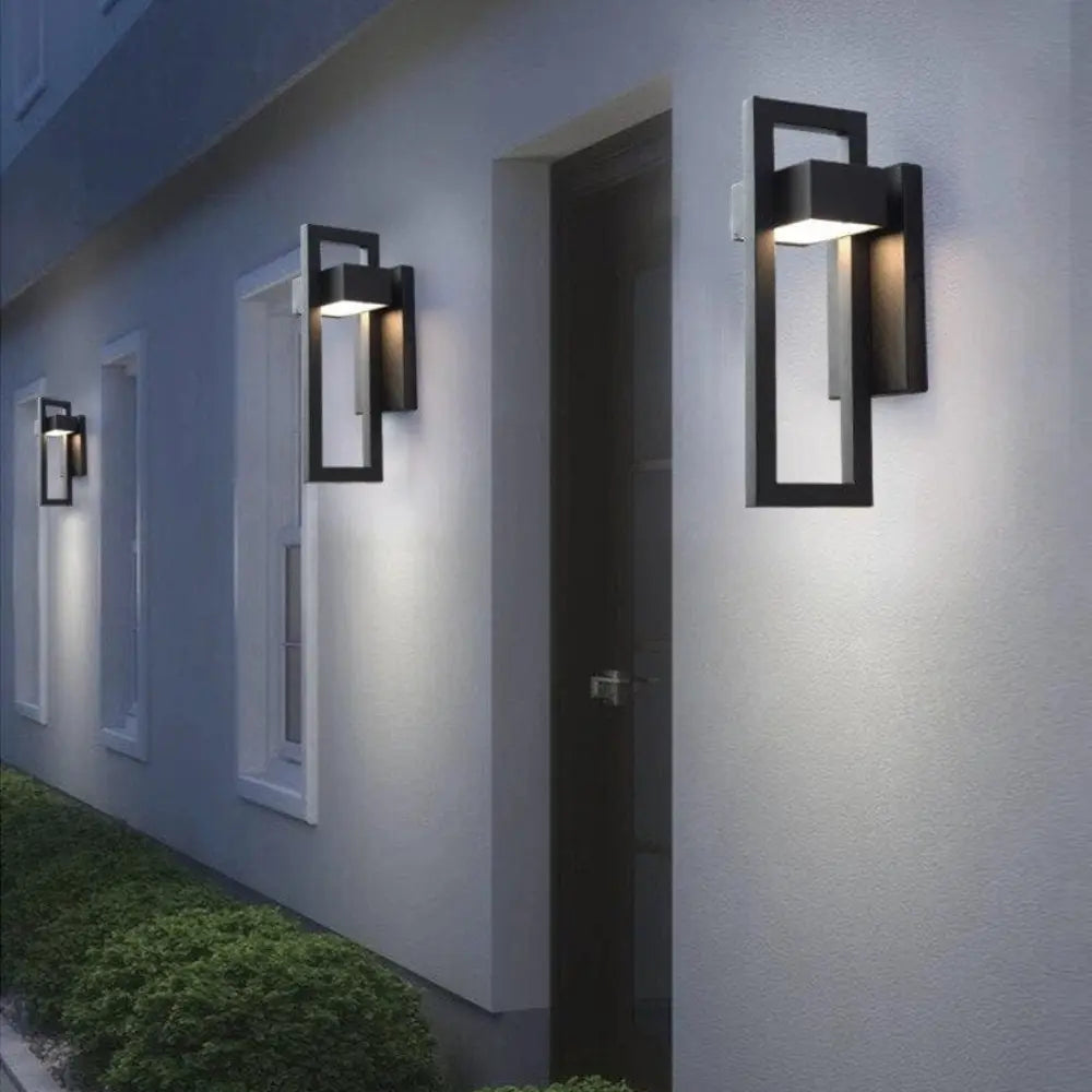 Exterluz – Lámpara de Pared Exterior Moderna con LED Eficiente en Energía