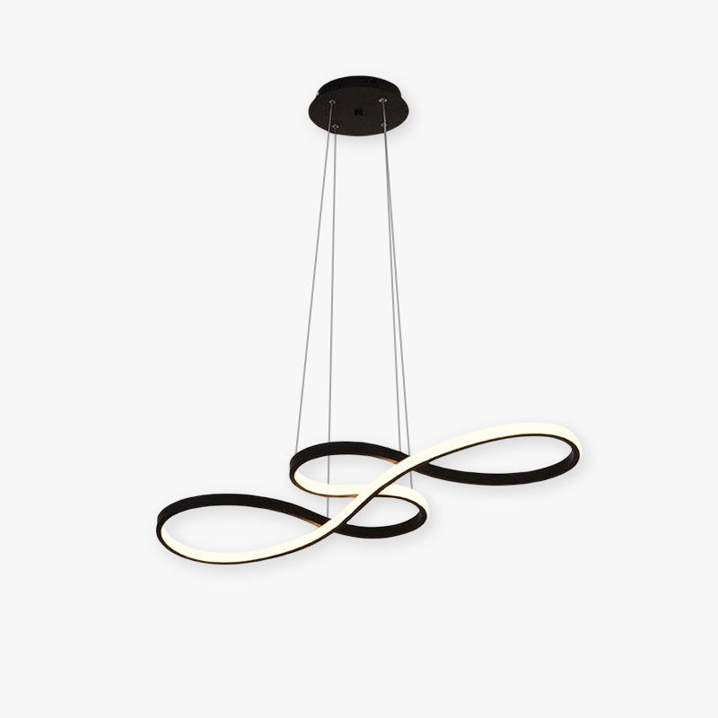 Lámpara colgante LED lineal Sonela – vista principal