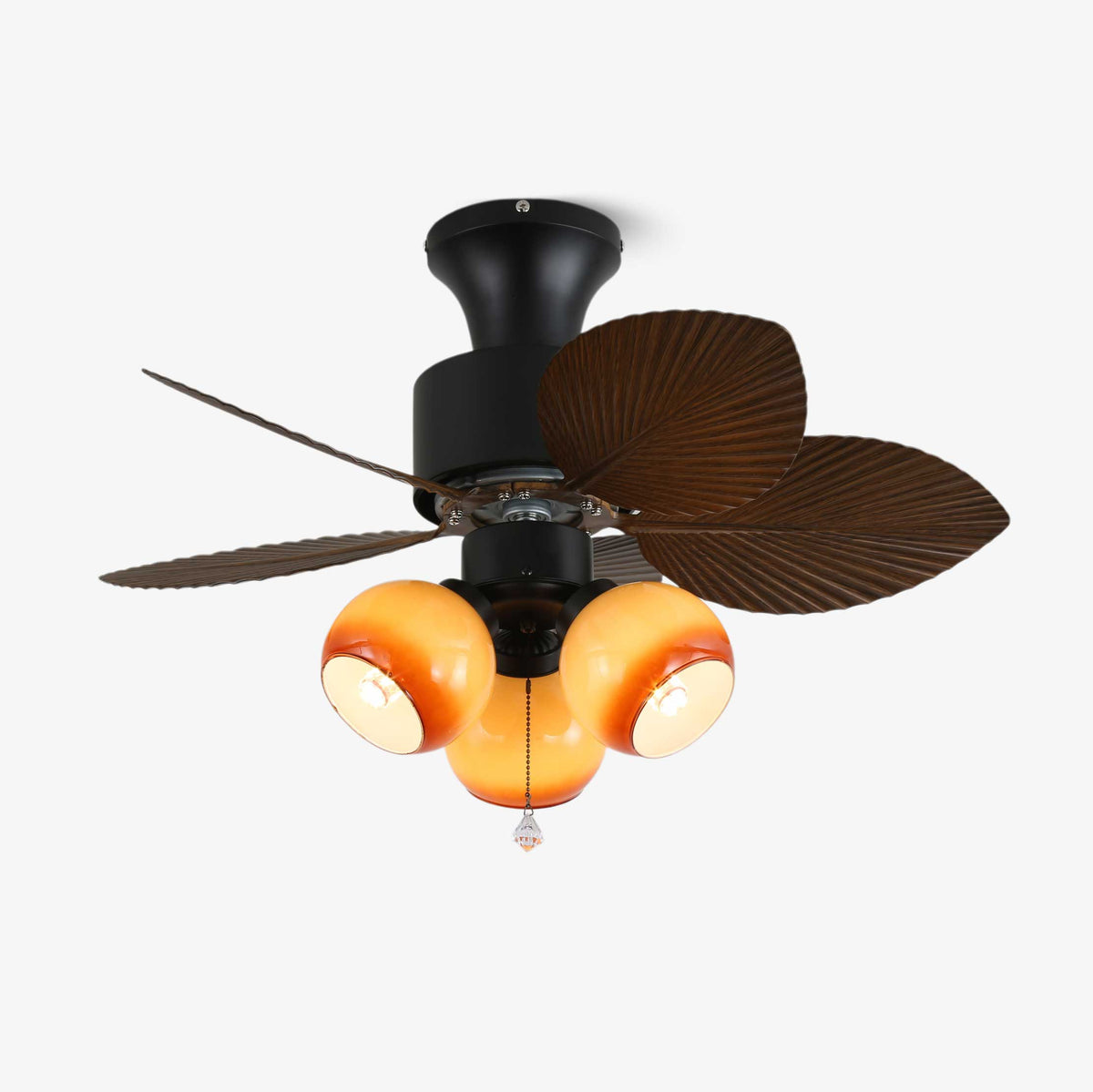 Ventilador de techo con luz Hojela – vista principal