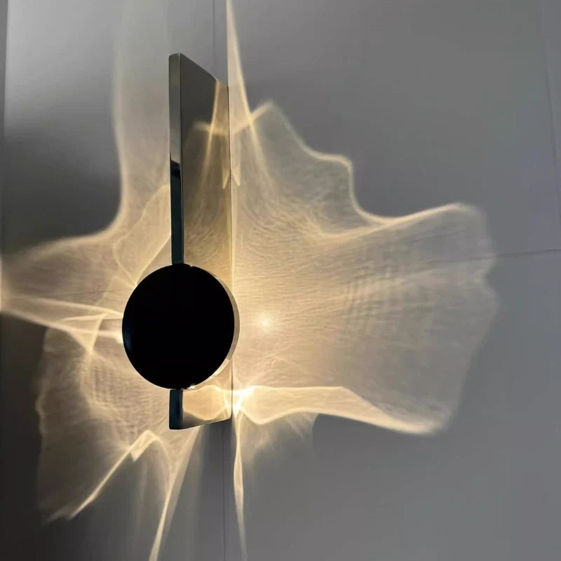 Aplique de pared LED de ondas Olaya en un salón moderno – imagen 13