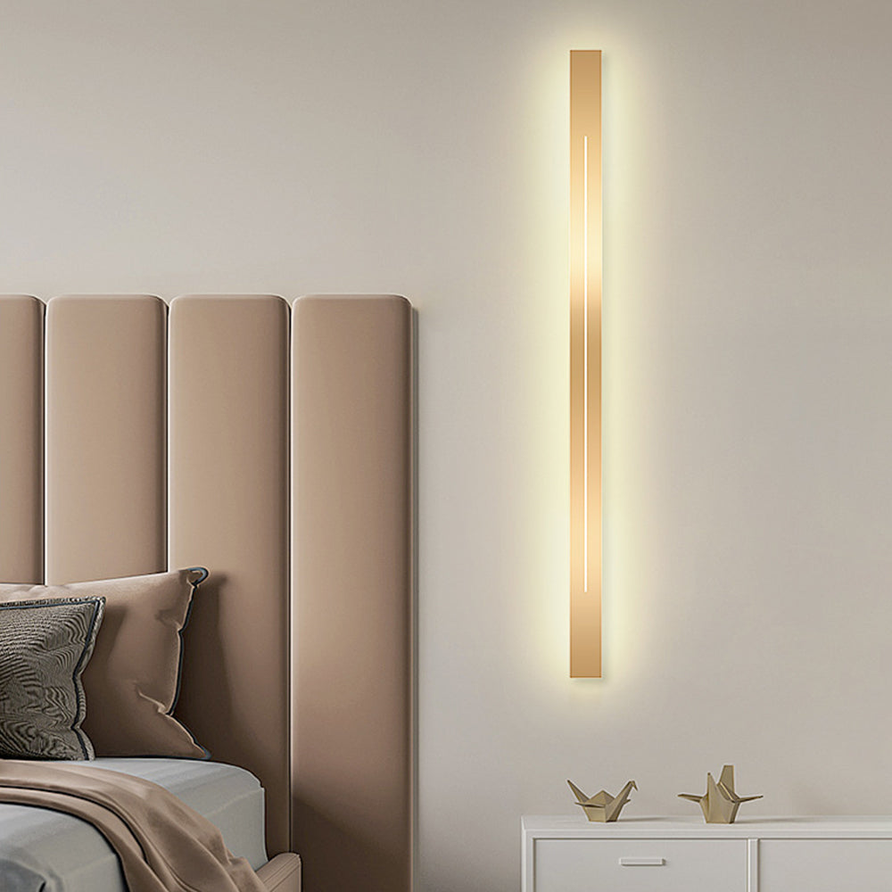 Horizon: Aplique LED Interior Moderno de Metal