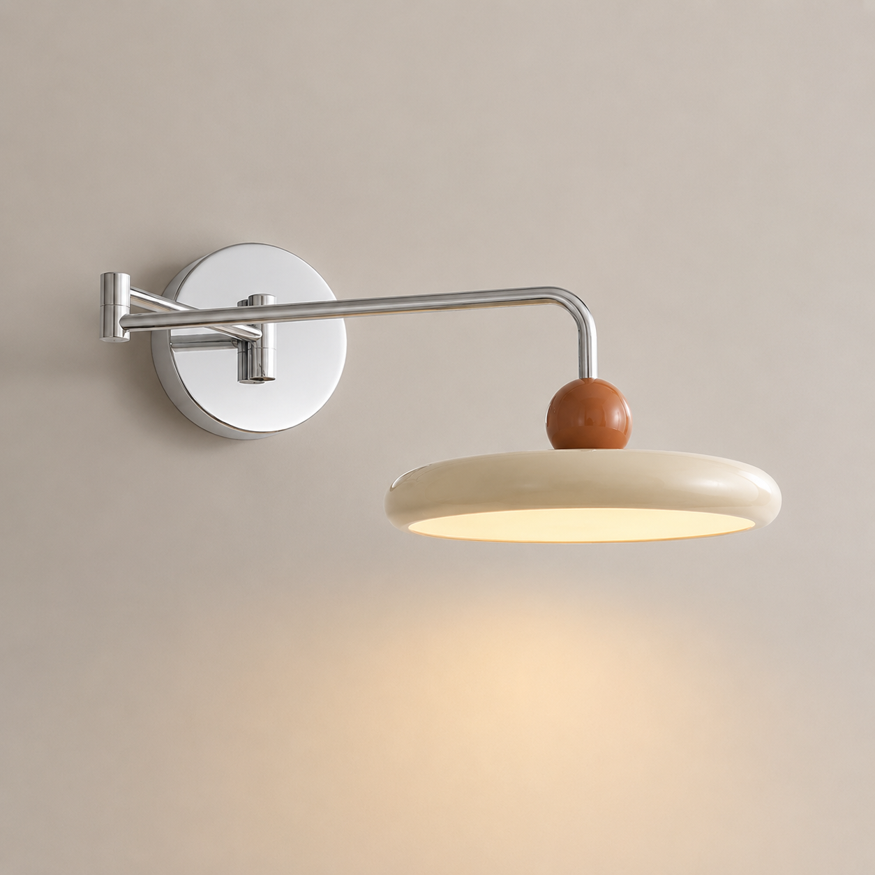 Maven - Lámpara de Pared Ajustable con Diseño Moderno y Luz LED Integrada