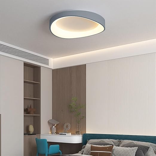 ScandiLuz - Lámpara de Techo de Madera Estilo Nórdico