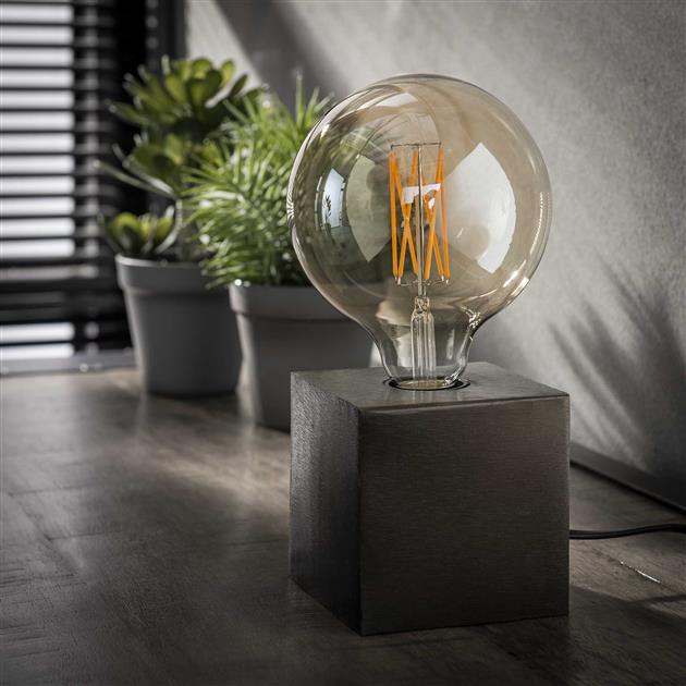 LuzCubo – Lámpara de Mesa Industrial con Diseño Moderno Astroclaro
