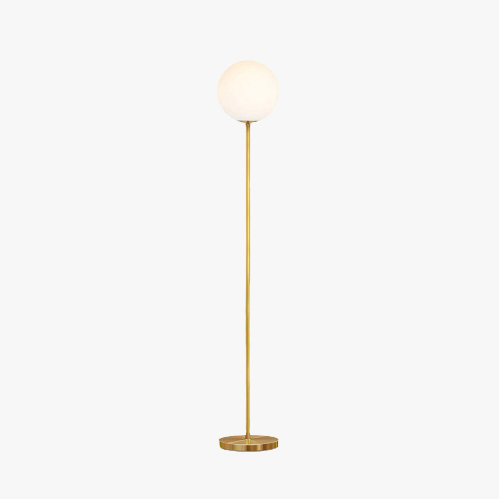 Lámpara de pie con globo opal Selora – vista principal