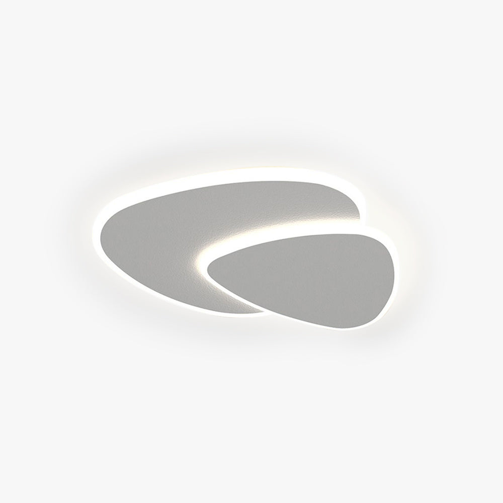 Plafón LED triangular Isela – vista principal