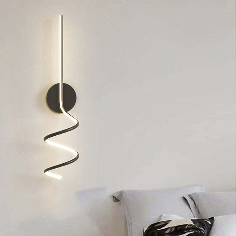 Vortix: Aplique de Pared Moderno LED con Diseño Espiral Astroclaro