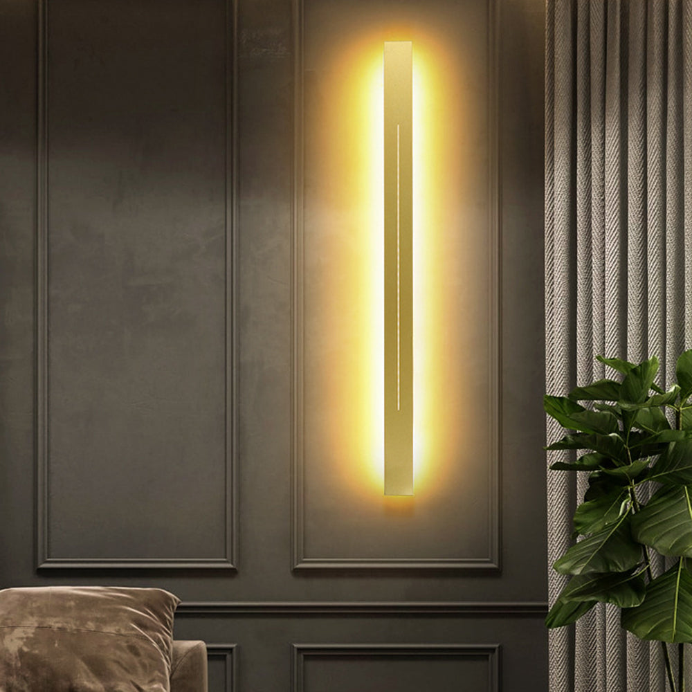 Horizon: Aplique LED Interior Moderno de Metal