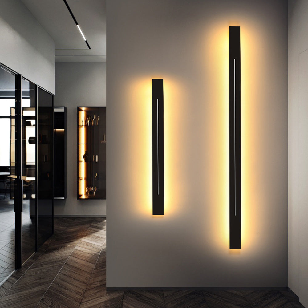Horizon: Aplique LED Interior Moderno de Metal