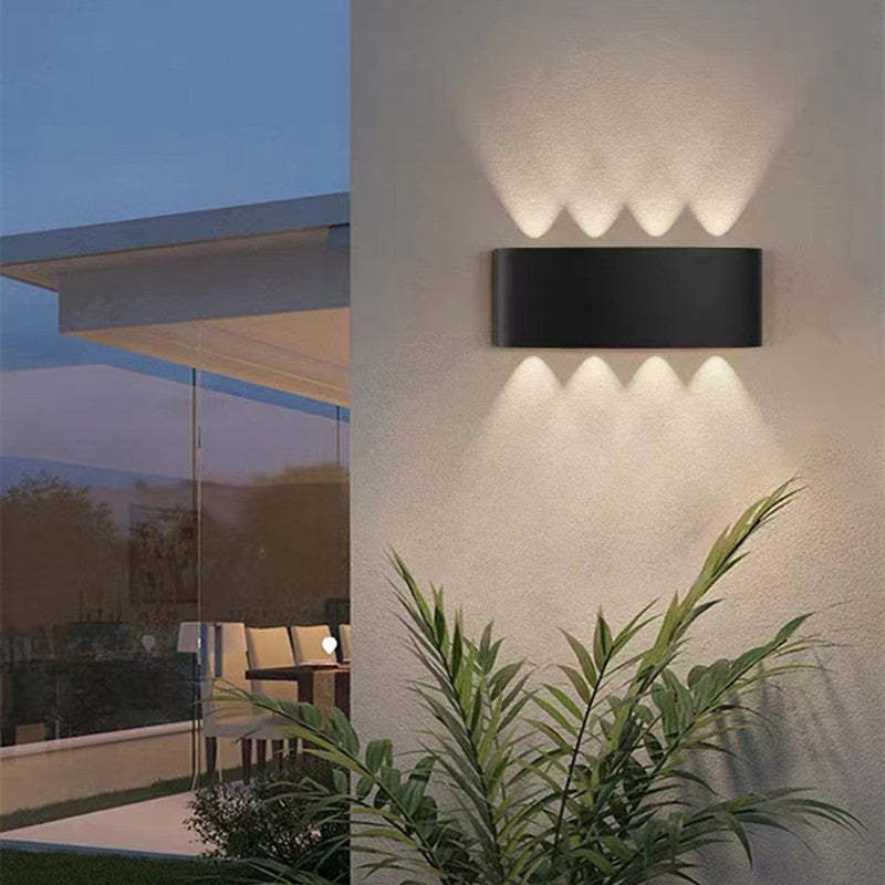 Fulgara - Aplique de Pared LED Arriba y Abajo para Exterior e Interior