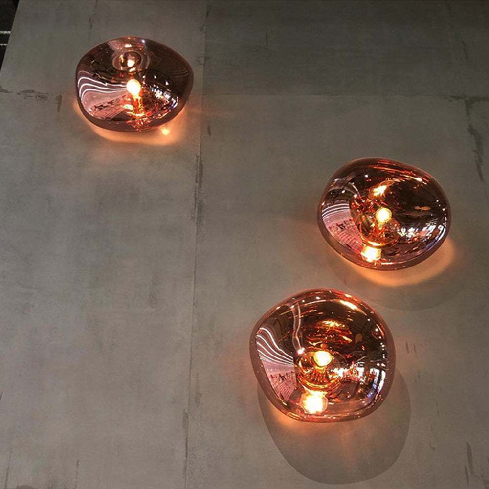 Astroclaro Lunea: Aplique de Pared Redondo Moderno LED – Cromo/Oro/Rosa