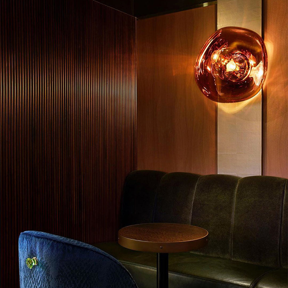 Astroclaro Lunea: Aplique de Pared Redondo Moderno LED – Cromo/Oro/Rosa