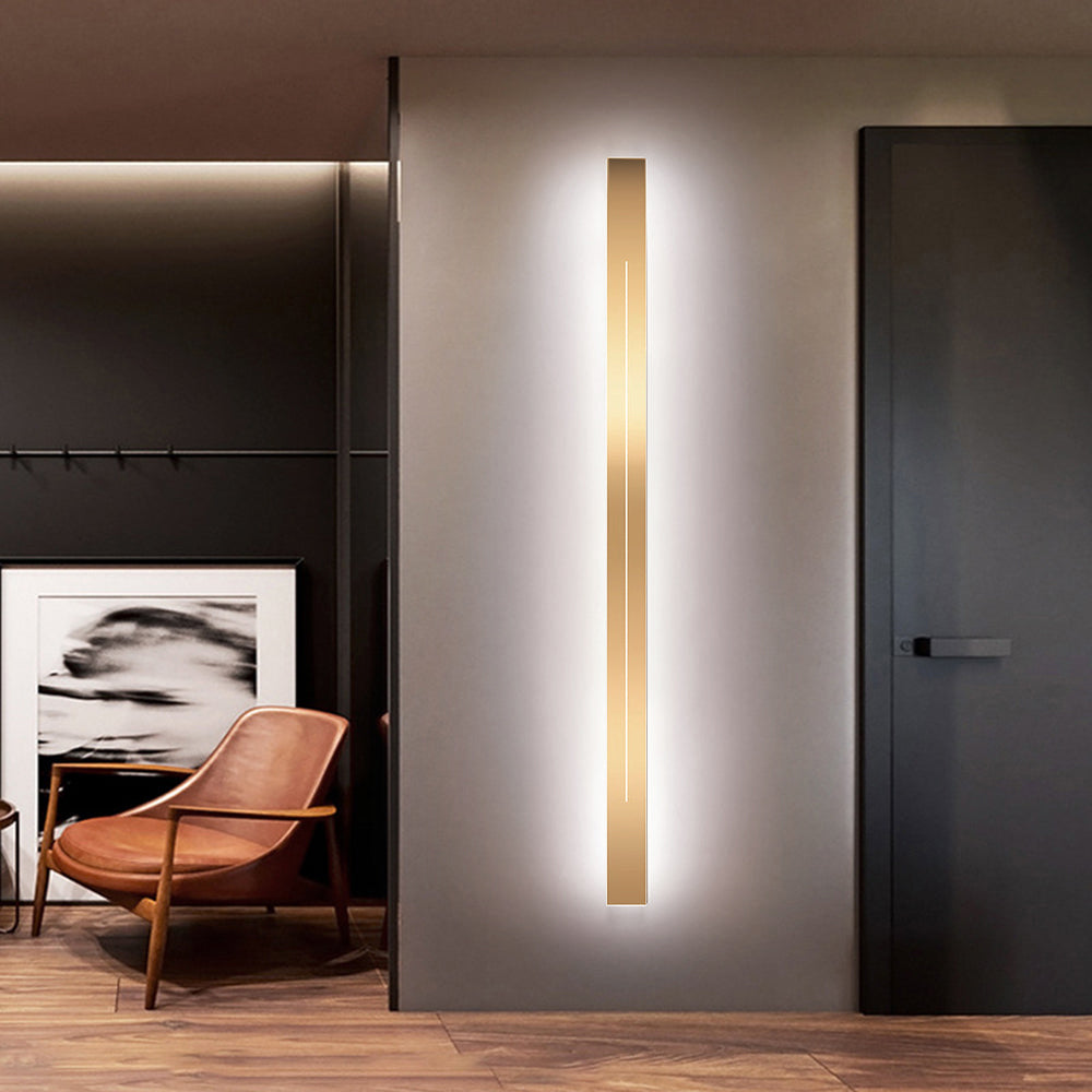 Horizon: Aplique LED Interior Moderno de Metal
