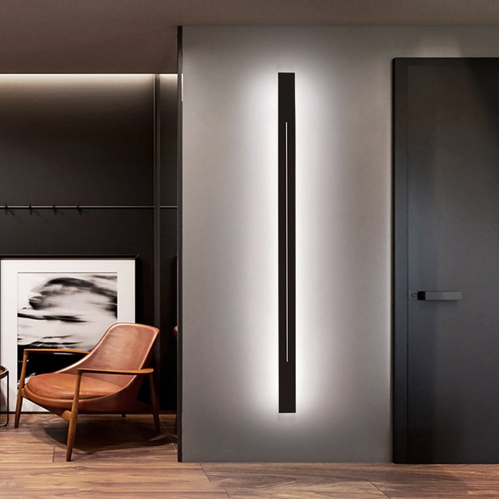 Horizon: Aplique LED Interior Moderno de Metal