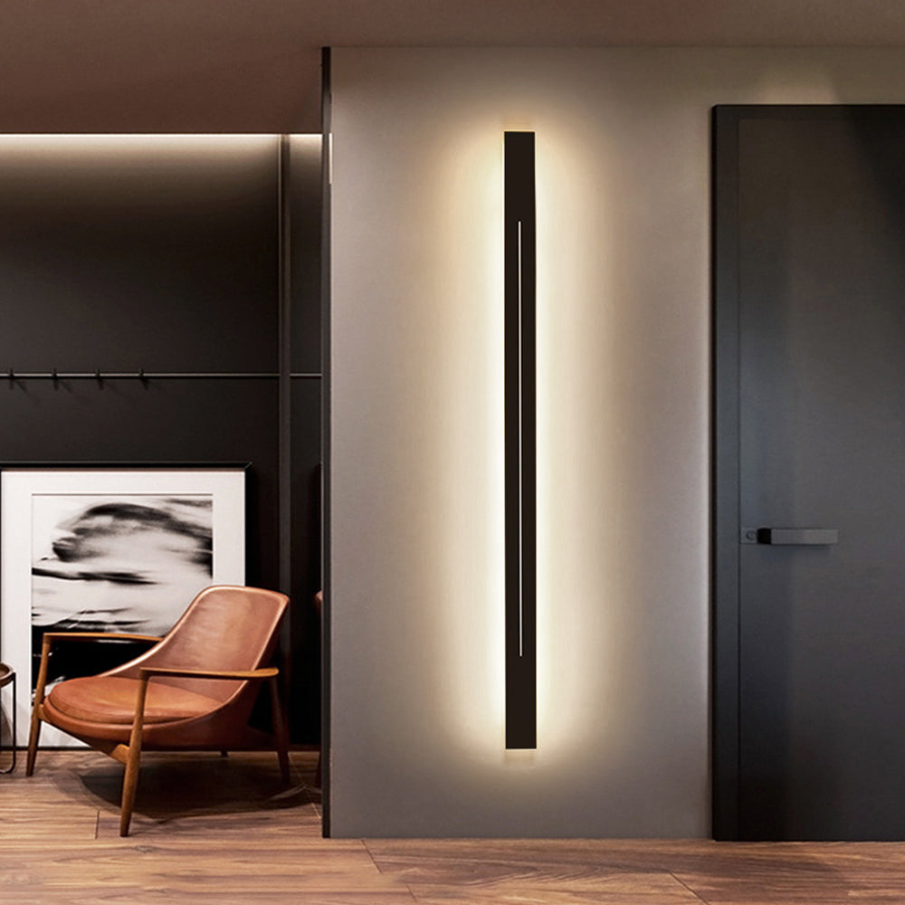Horizon: Aplique LED Interior Moderno de Metal