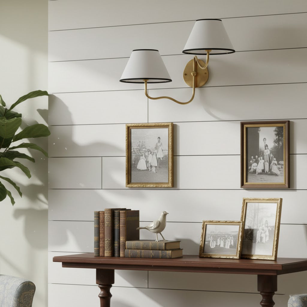 Aplique de pared Mareta en un salón clásico – imagen 24