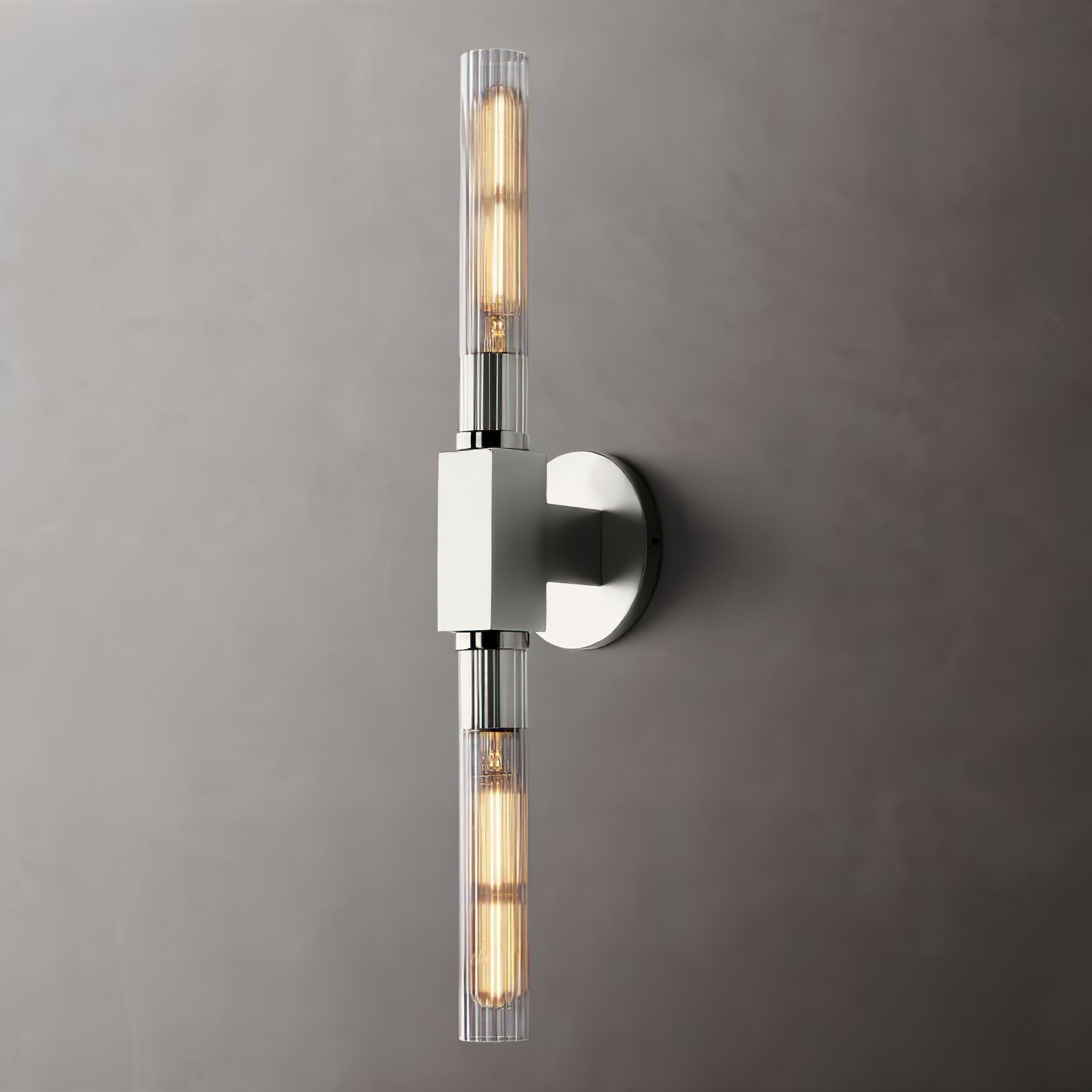 Aplique de Pared Lineal de 22 con Cristales Ribeteados y Base E26, Ideal para Dormitorio y Salón 4