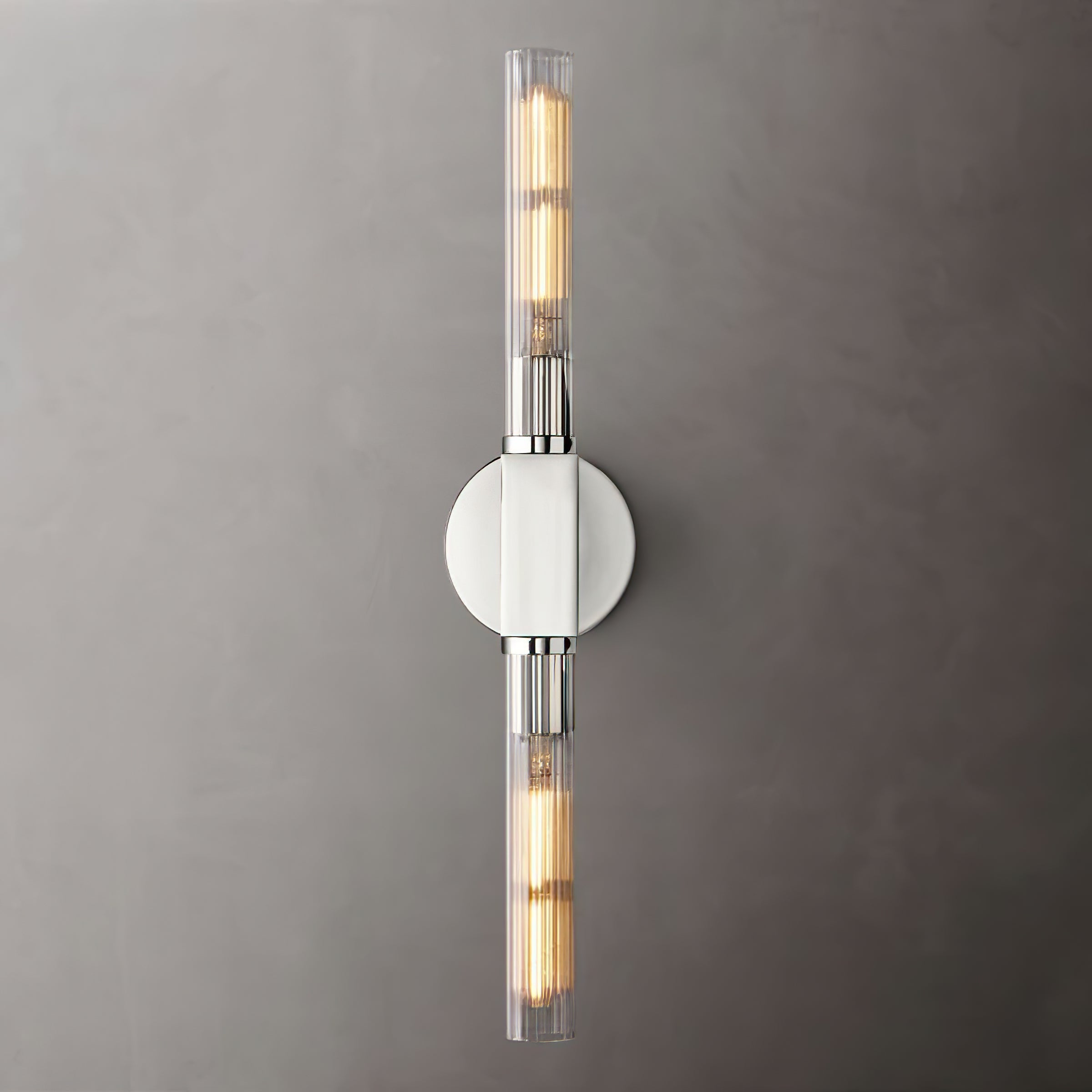 Aplique de Pared Lineal de 22 con Cristales Ribeteados y Base E26, Ideal para Dormitorio y Salón 6