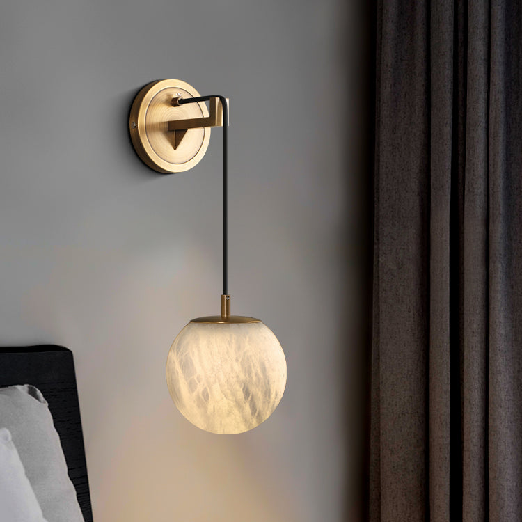 Aplique de Pared Minimalista de Madera y Vidrio con Luz LED para Dormitorio y Sala, Diseño Elegante y Moderno 5