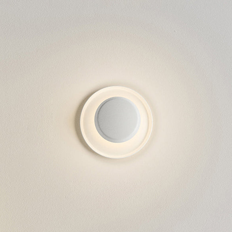 Aplique de Pared Moderno con Efecto Halo - Diseño Minimalista y Variedad de Tamaños 0
