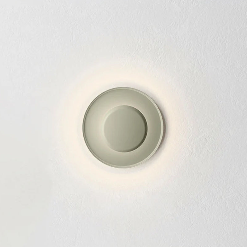 Aplique de Pared Moderno con Efecto Halo - Diseño Minimalista y Variedad de Tamaños 17