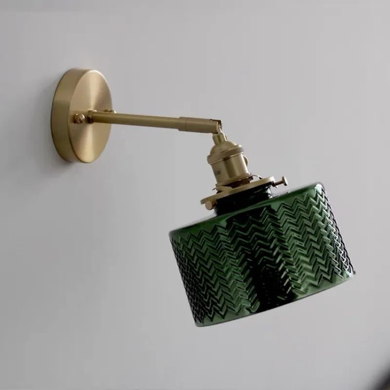 Aplique de Pared Retro Nórdico en Hierro y Vidrio – Lámpara Minimalista para Dormitorio y Decoración 5