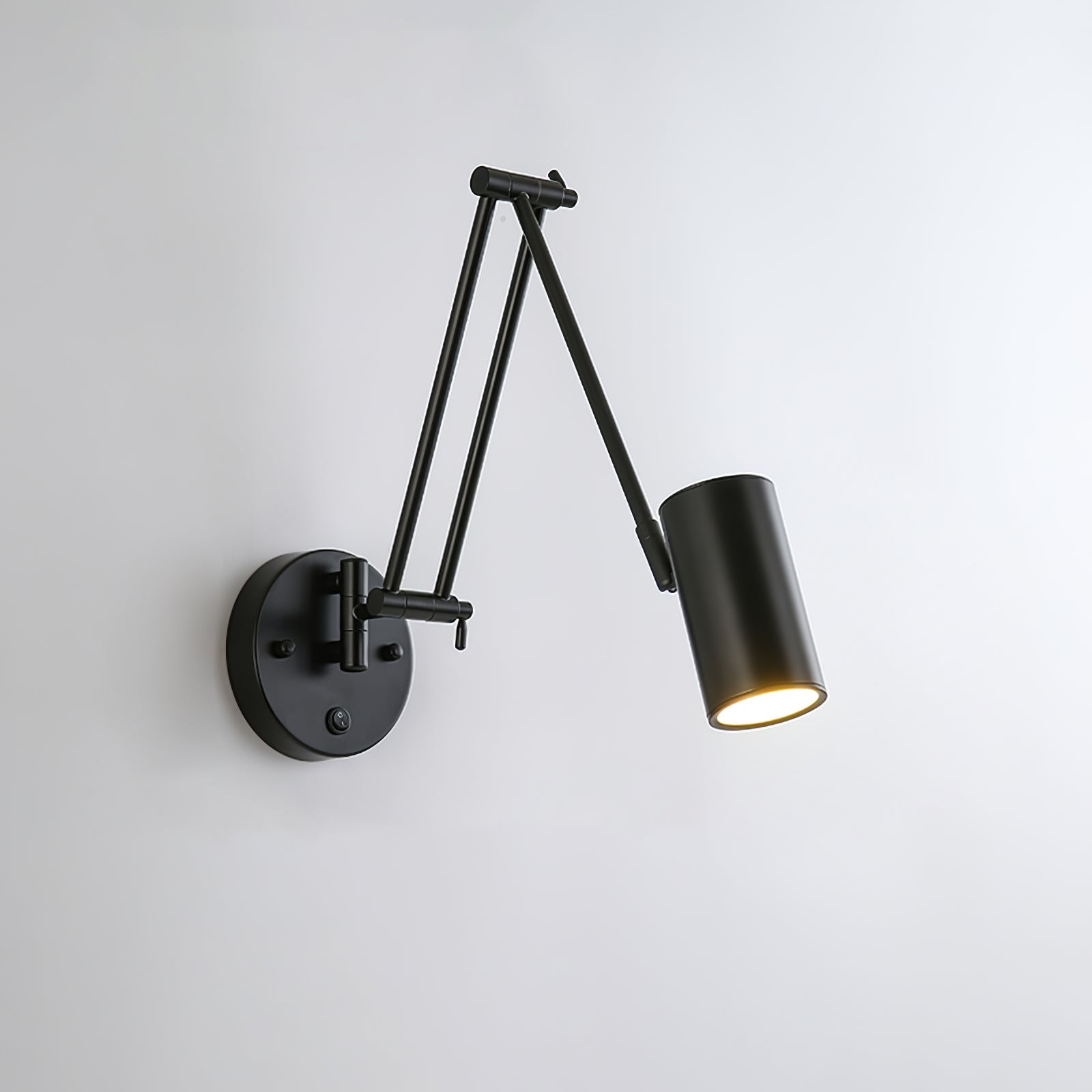 Aplique de Pared con Brazo Móvil de Diseño Moderno en Metal - Luz de Interior 11