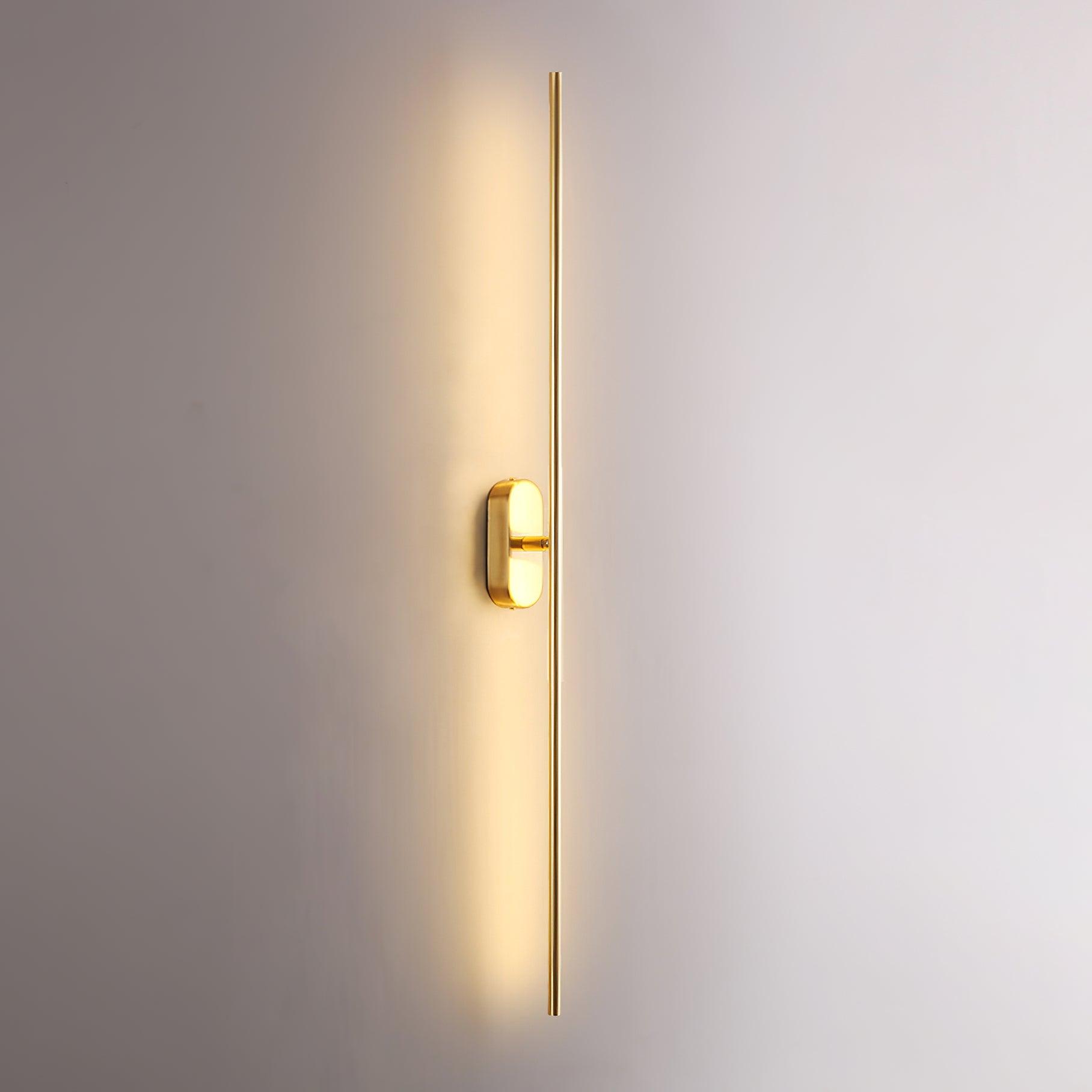 Aplique de Pared de Metal en Forma de Stick con Luz LED Integrada – Diseño Minimalista 7